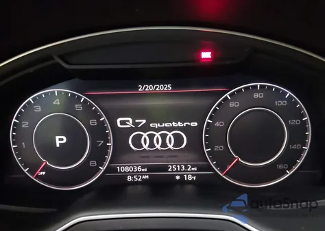 2017 Audi Q7 3.0T Premium from USA, damaged, VIN WA1LAAF78HD026784